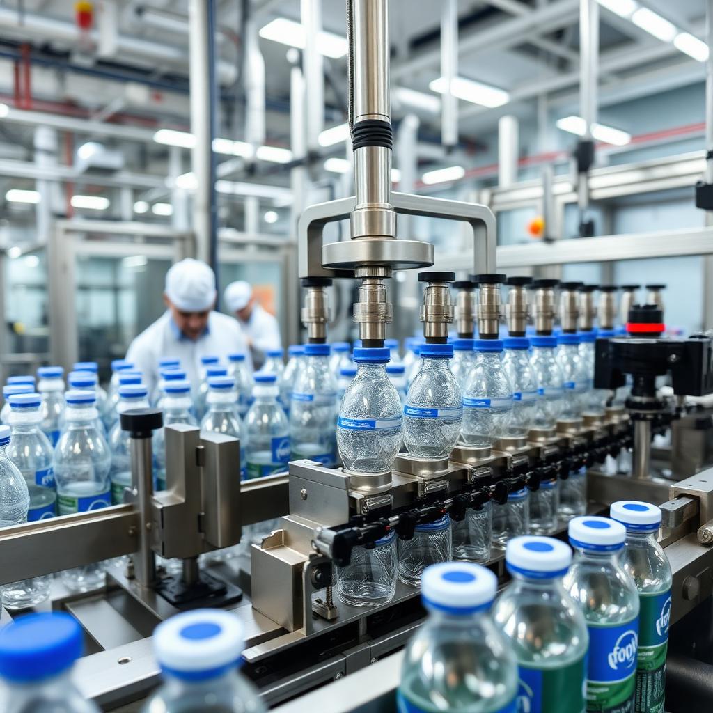 Modern automated production line